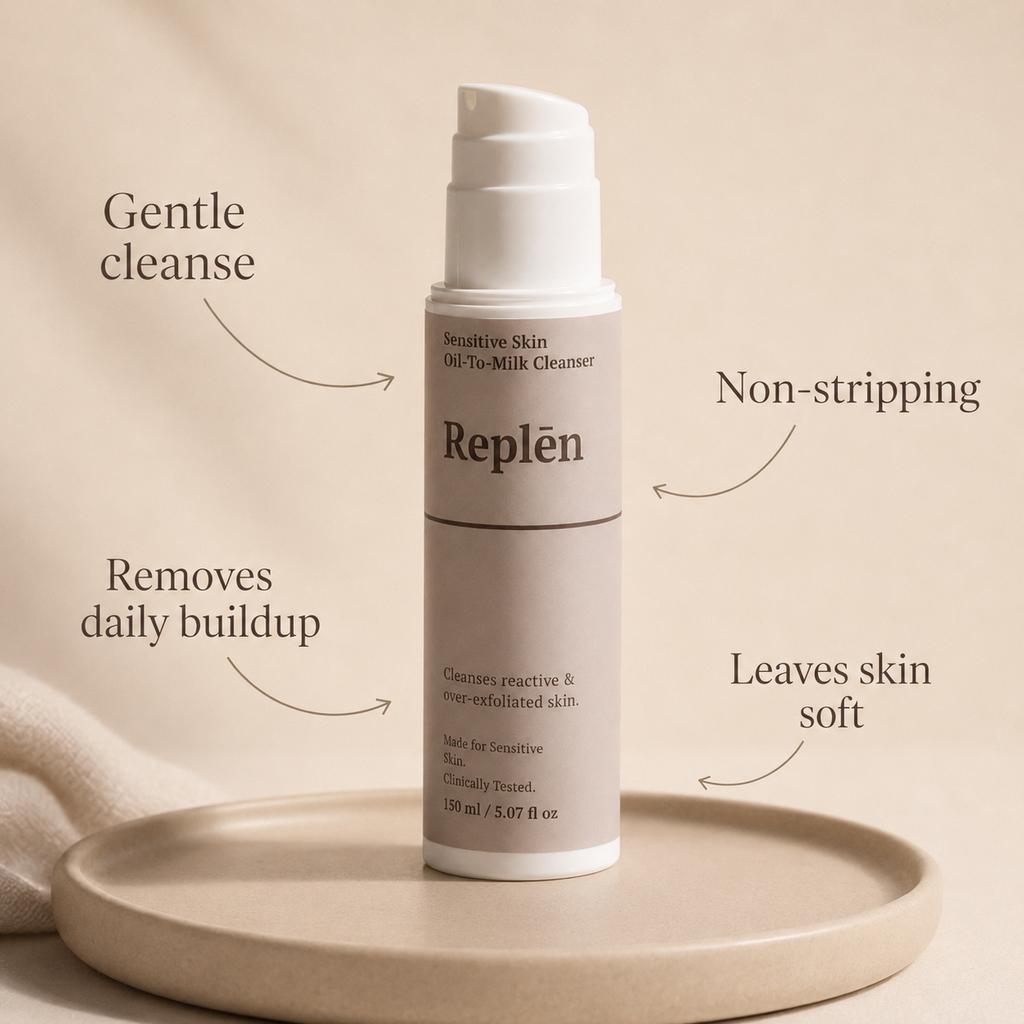 Oil-to-Milk Cleanser