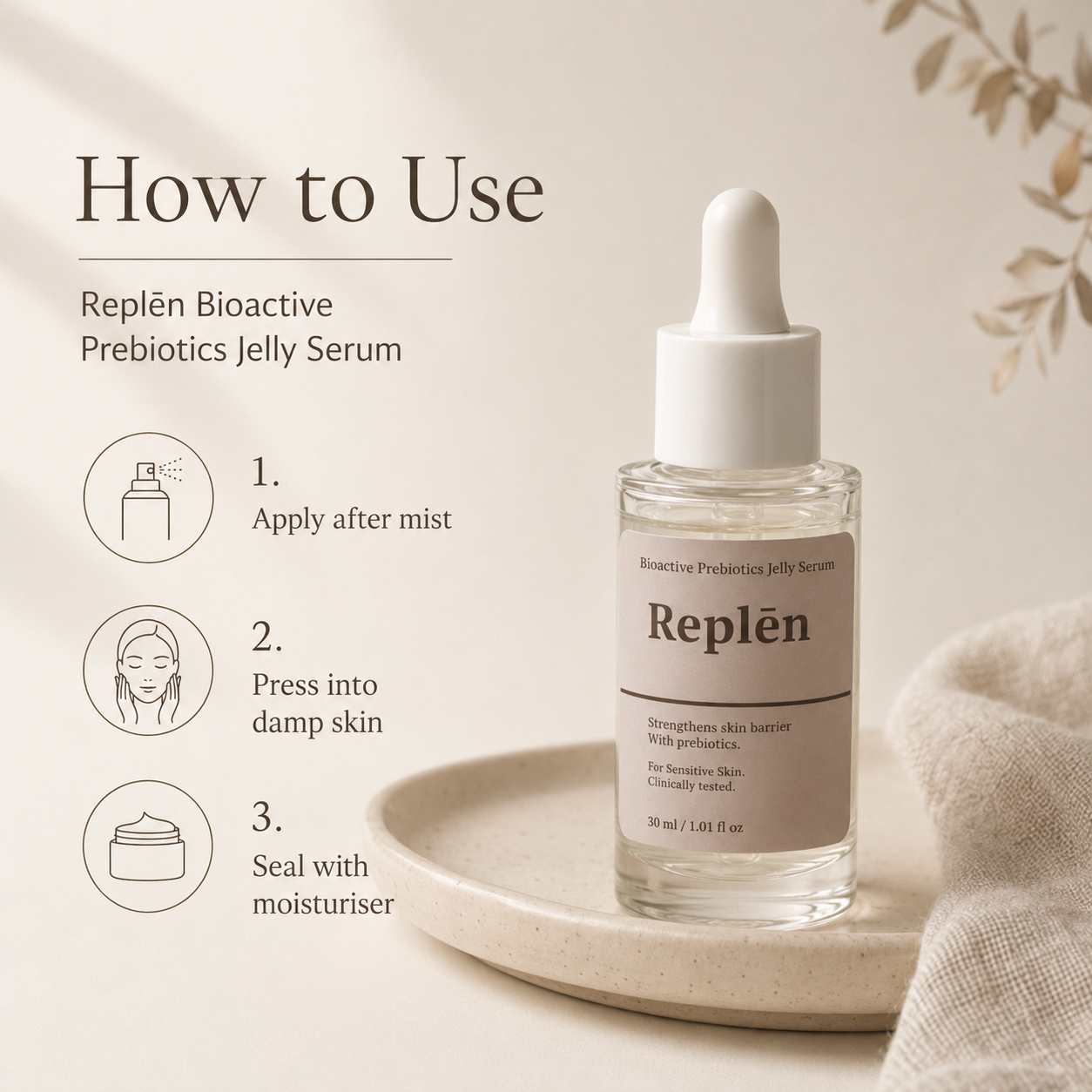 Bioactive Prebiotics Jelly Serum